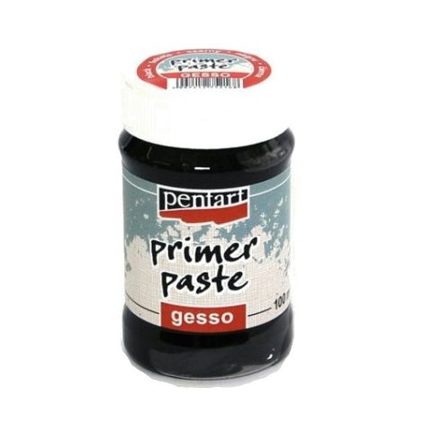 Gesso/Grunt malarski uniwersalny Pentart 100ml, Czarne